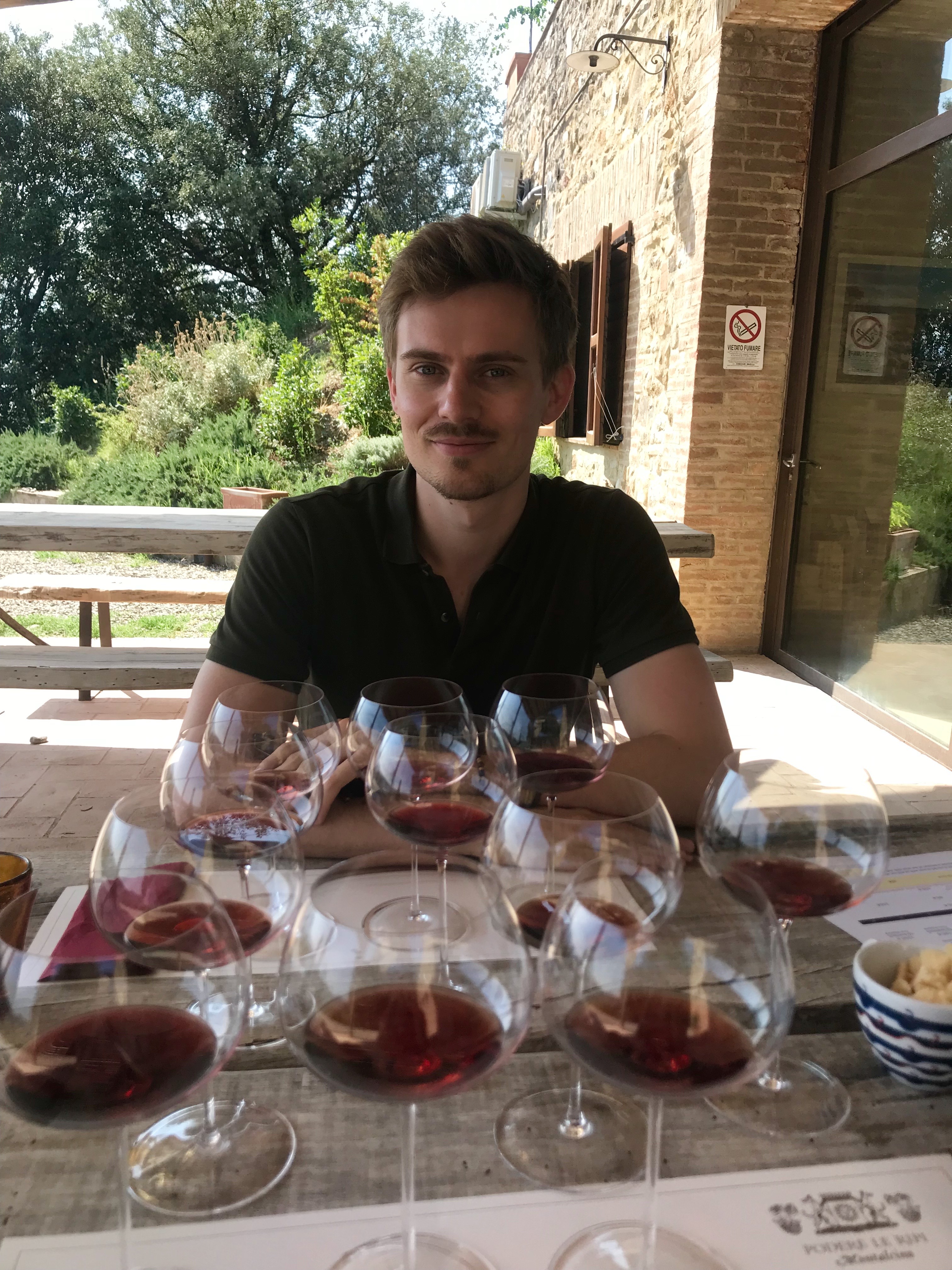 Valentin, la passion du vin transmise au père